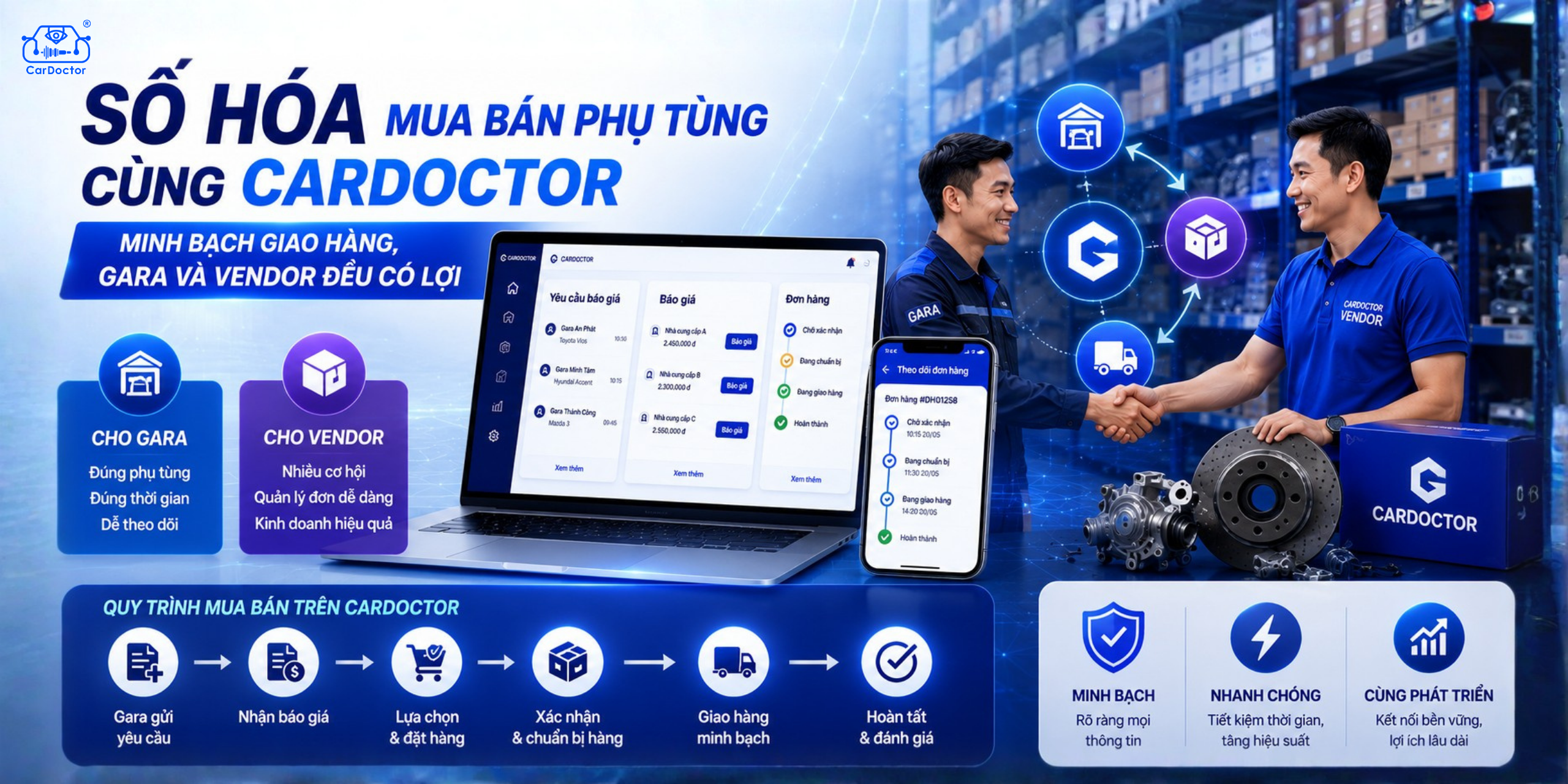 Digitalizing Spare Parts Procurement with CarDoctor: Delivery Transparency Benefits Both Garages and Vendors